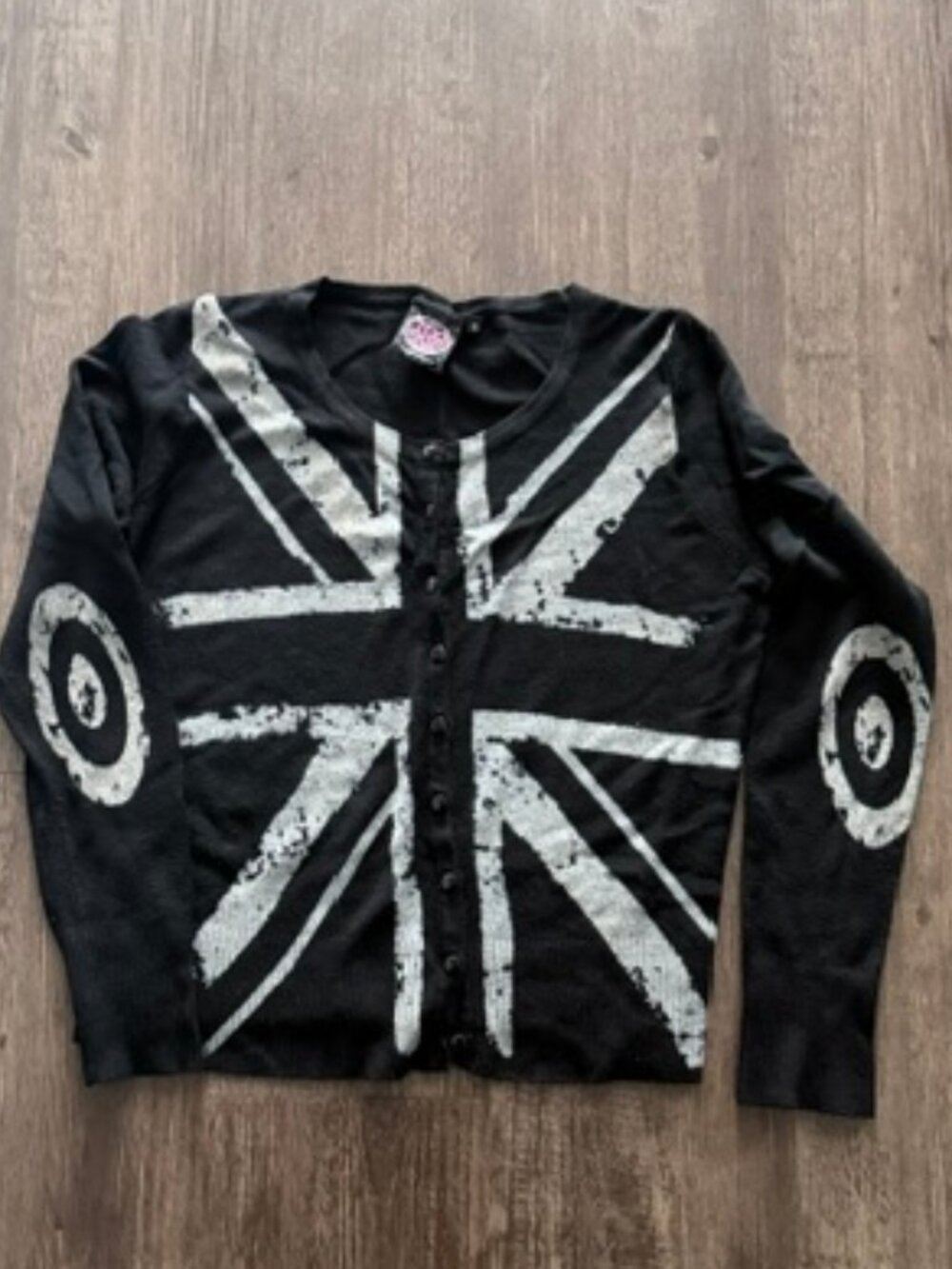 TOO FAST UNION JACK Cardigan